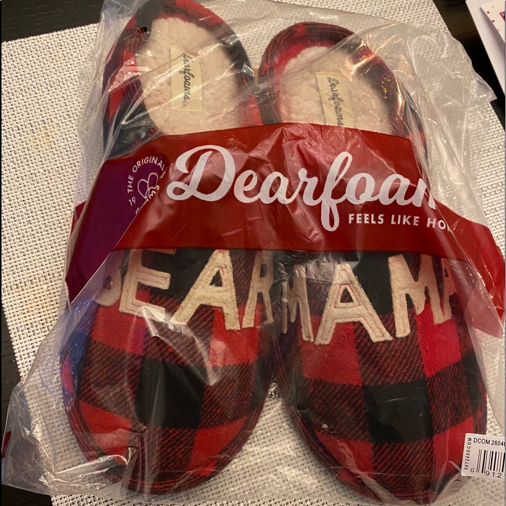 Dearfoams Mama Bear Slippers